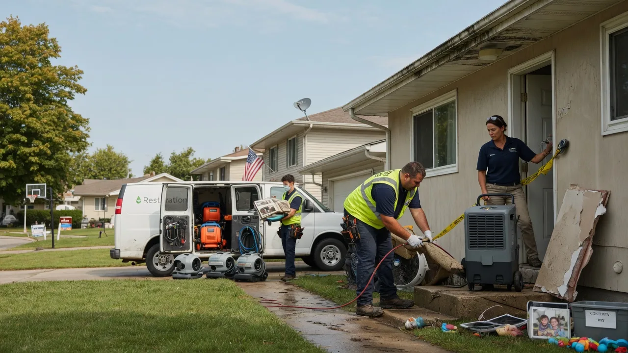 Water Damage Restoration in Pomeroy, PA near me